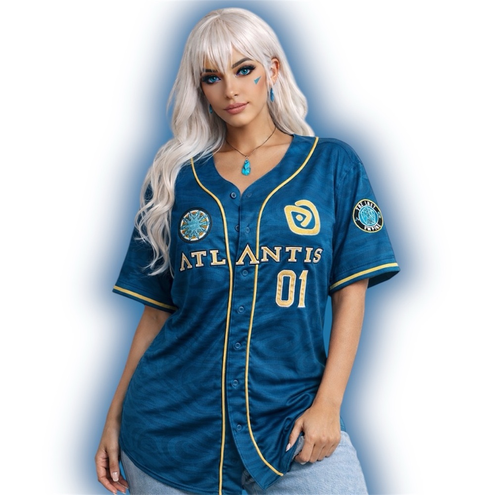 Disney Atlantis: The Lost Empire Kida Baseball Jersey
